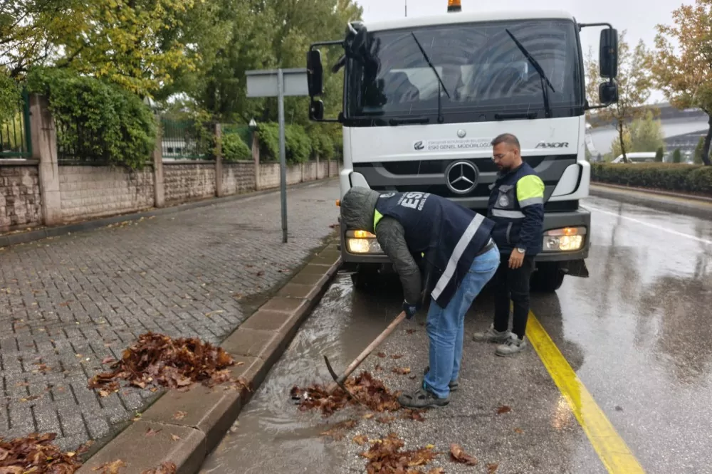 Eskişehir’de ESKİ ekipleri olumsuz hava koşullarına karşı teyakkuzda