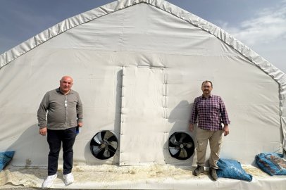 Kocaeli'de kırsal kalkınmaya mantar üretim çadırı katkısı