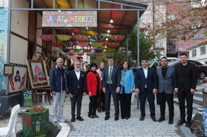 Kütahya’da Sanat Sokağı açıldı