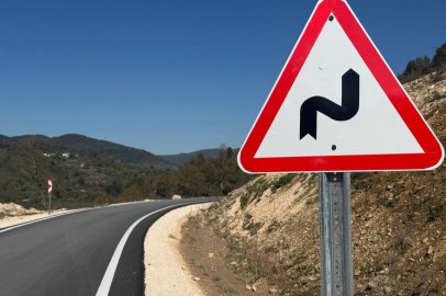 Yığılca'da yol güvenliği çalışmaları
