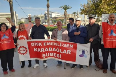 İzmir’de emeklilerden tepki: Halkın sesine kayyum atanamaz