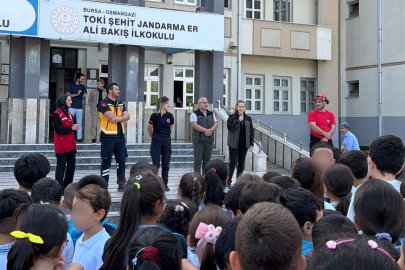 Bursa’da öğrencilere orman yangınları eğitimi