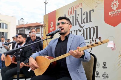 Konya'da geleneksel Âşıklar Bayramı coşkusu