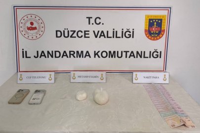 Düzce’de 405 gram metamfetamin ele geçirildi