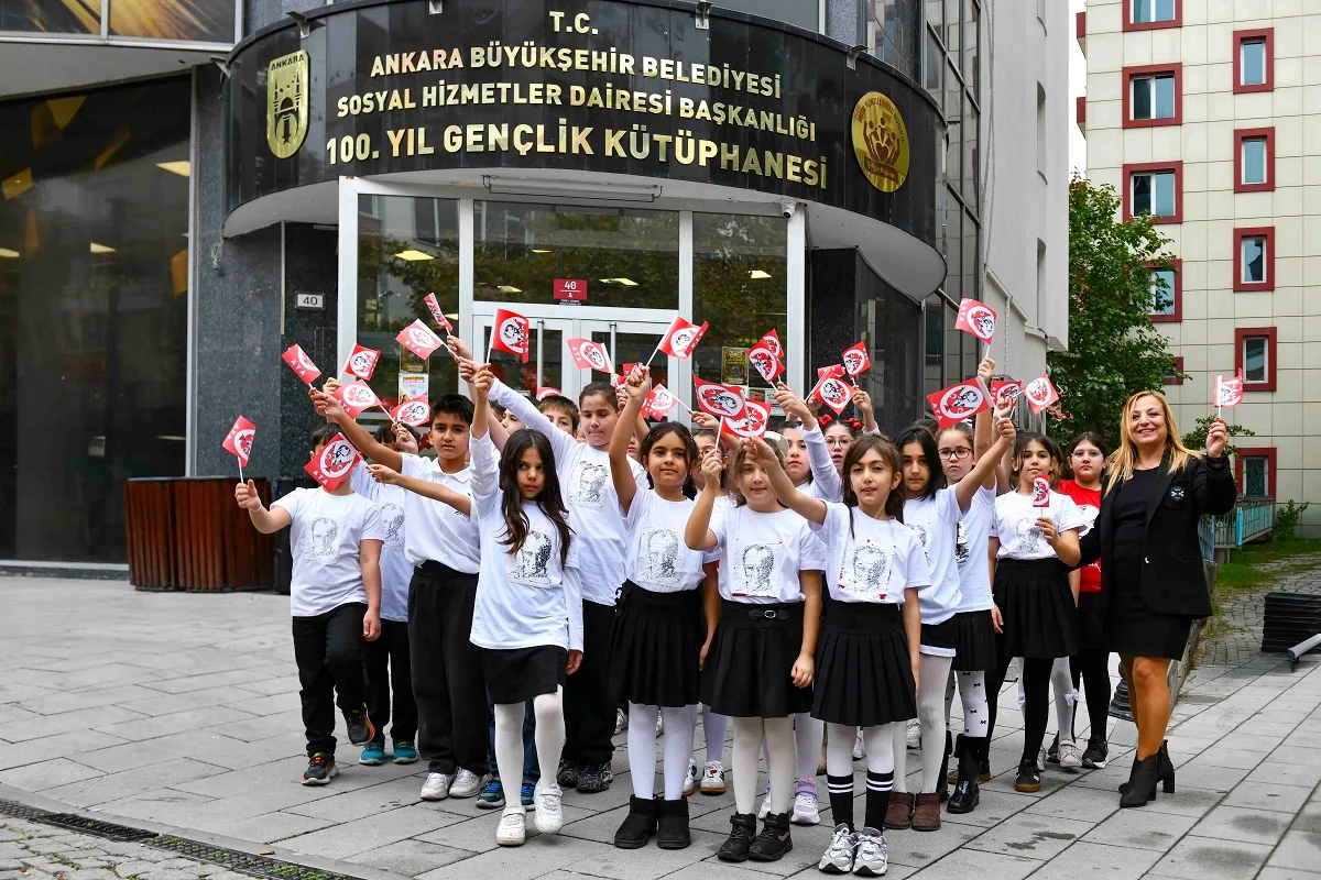 Ankara 100. Yıl Gençlik Kütüphanesi’nde bayram coşkusu