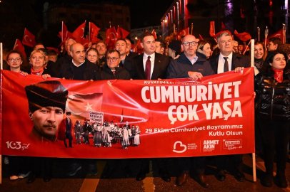 Balıkesir'de Cumhuriyet coşkusu yaşandı