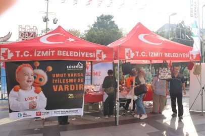 Koaceli İzmit'te lösemili çocuklara destek
