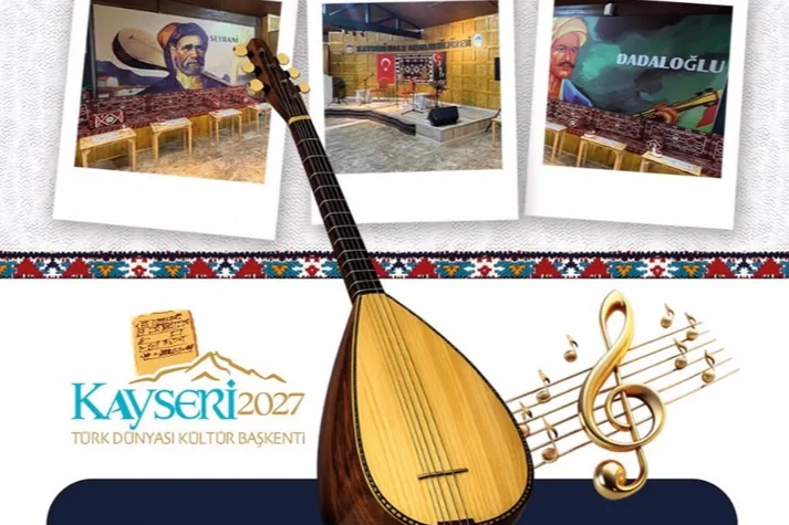 Kayseri Halk Ozanları Kültür Evi’ne renkli kutlama