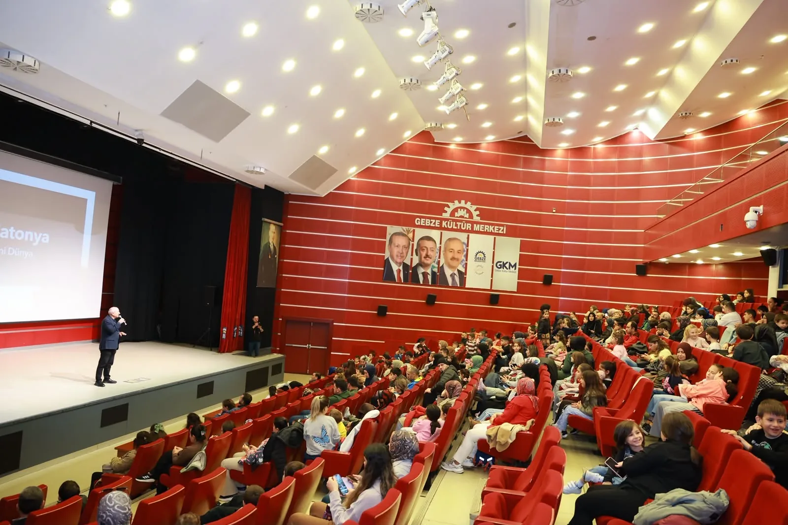 GKM’de çocuklar sinema keyfi yaşadı