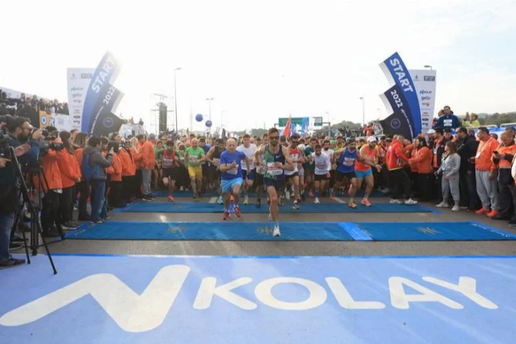 30 bin sporcu İstanbul Maratonu'nda ter döktü