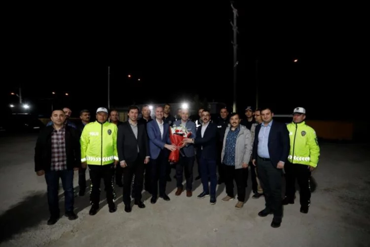 Başkan Taban Bursa İnegöl'de polis memurlarıyla iftar sofrasında bir araya geldi