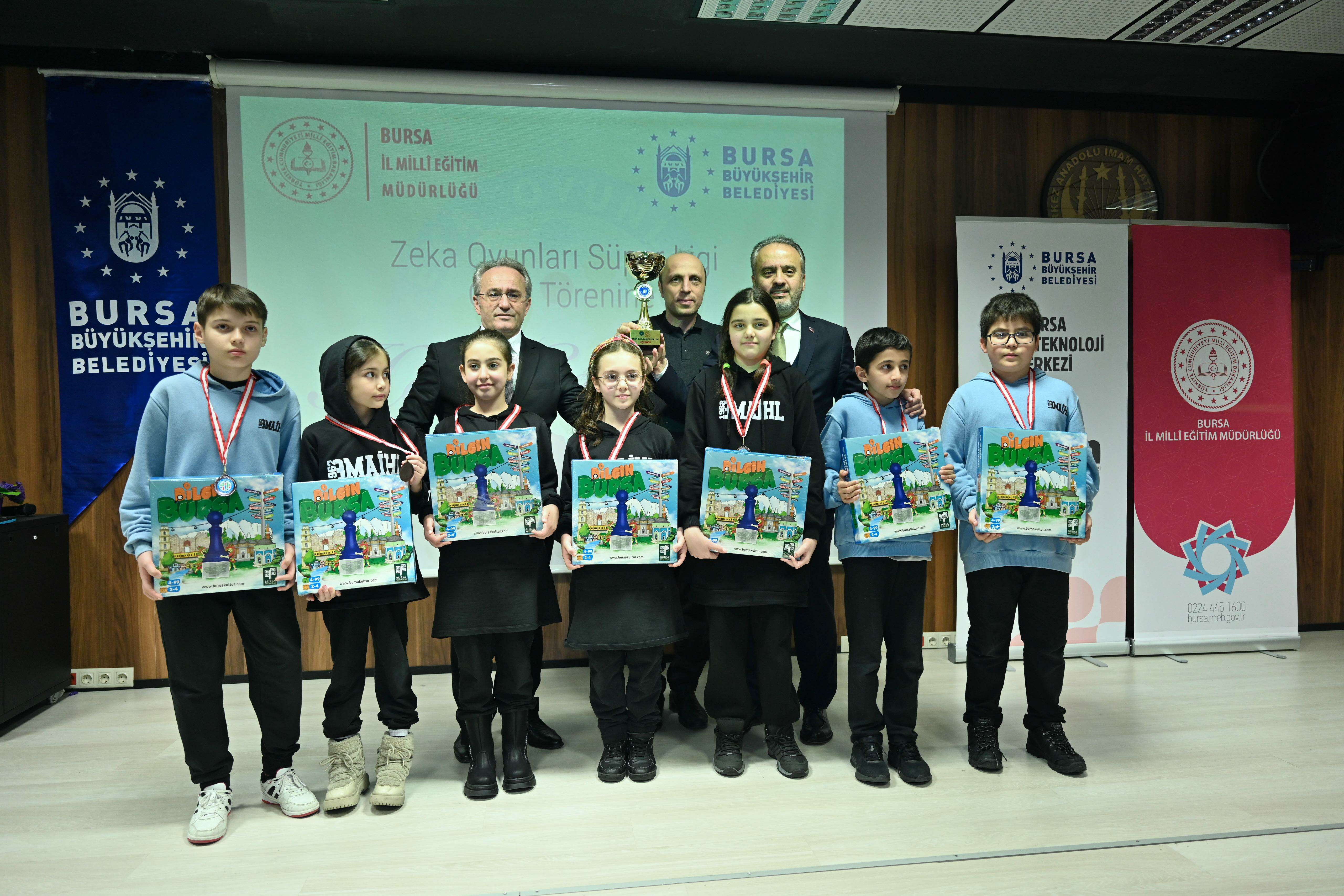Bursa'da Zeka Oyunları'na coşkulu final