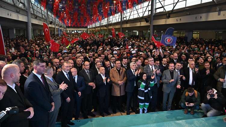 Bursa Büyükşehir Belediyesi'nde toplu sözleşme sevinci