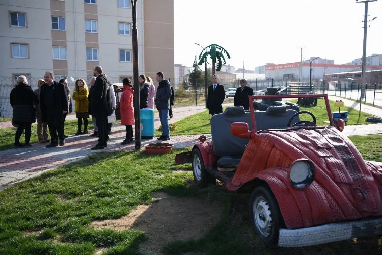 AB projesinin kapanışı için Edirne'ye gelen Bulgaristan heyeti parklarla büyülendi