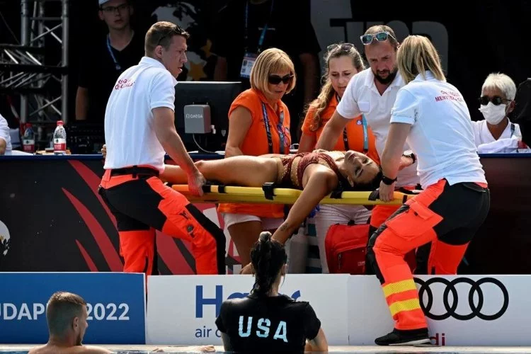 ABD'li yüzücü ölümden döndü