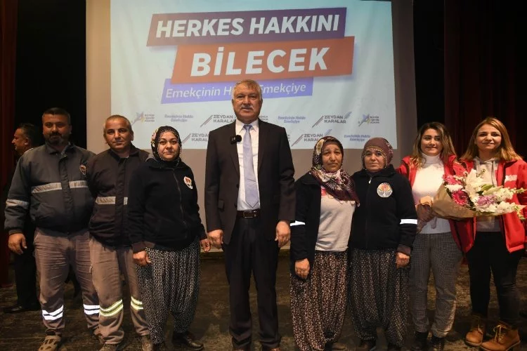 Adana Büyükşehir emekçisi hakkını alıyor