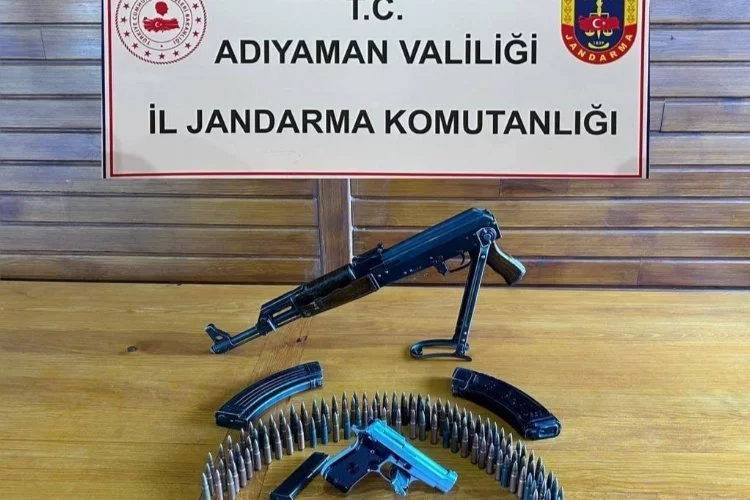 Adıyaman İl Jandarma'dan silah operasyonu