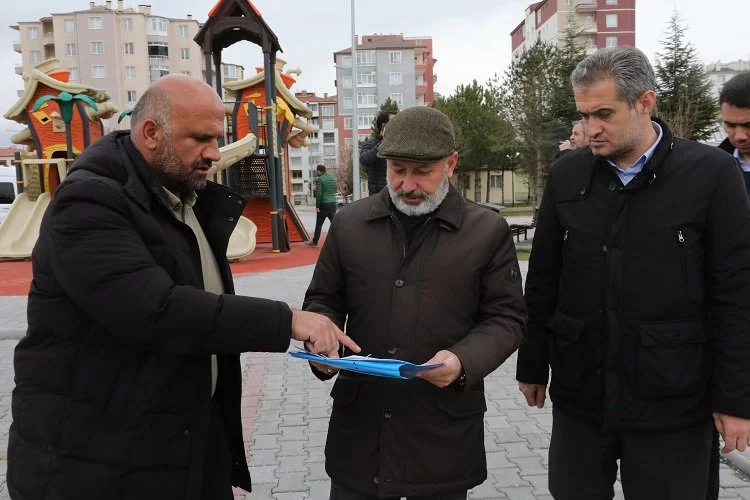 Ahmet Çolakbayrakdar'dan saha çalışması