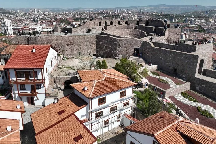 Ankara Kalesi yeni cazibe merkezi oluyor