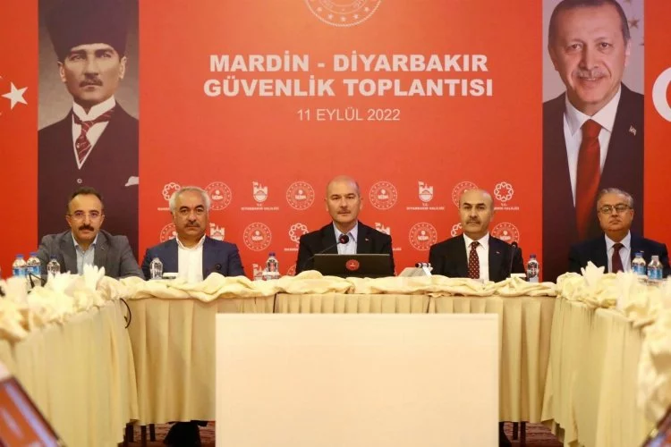 Bakan Soylu, Mardin'de Güvenlik Toplantısı'na katıldı