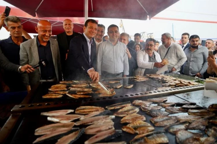 Başkan İmamoğlu Tuzlalı balıkçılarla 'Vira Bismillah' dedi