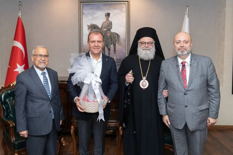 Başkan Seçer, Tüm Doğu Ortodoksları Patriği ile buluştu