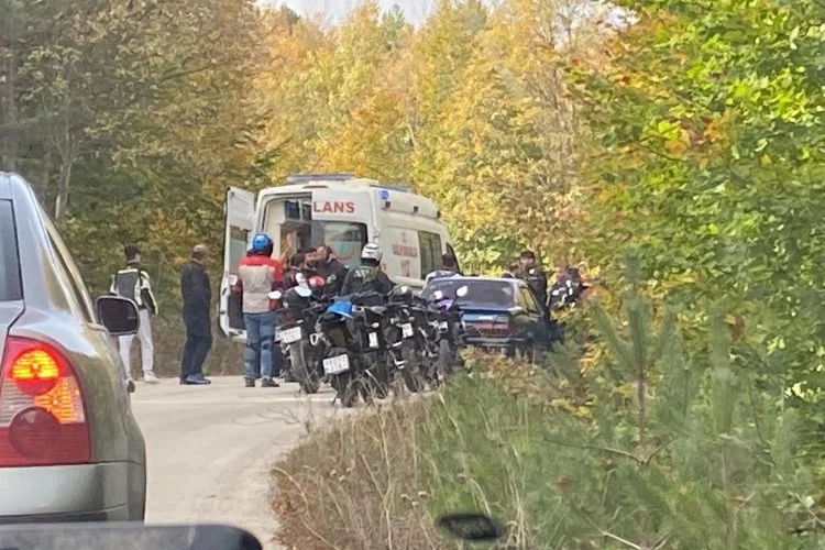 Bilecik Pazaryeri'nde motosiklet kazası: 2 yaralı