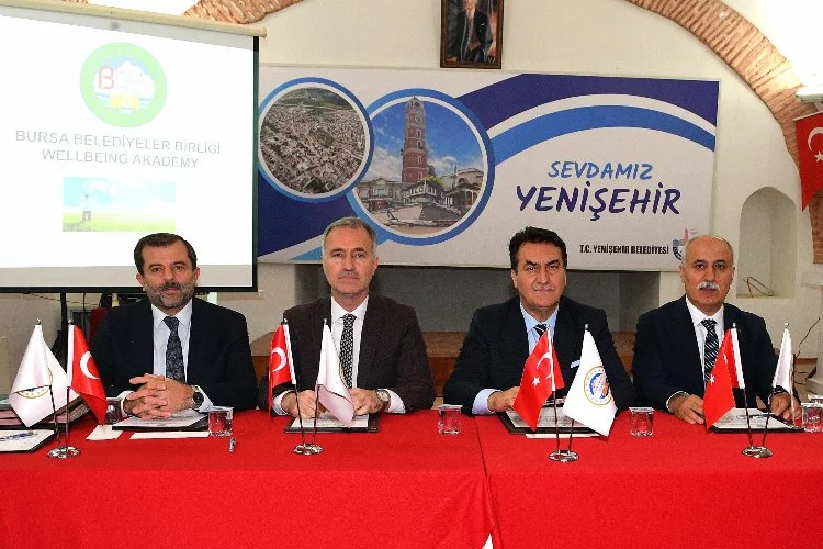 Bursa Belediyeler Birliği yılın son toplantısını Yenişehir’de yaptı