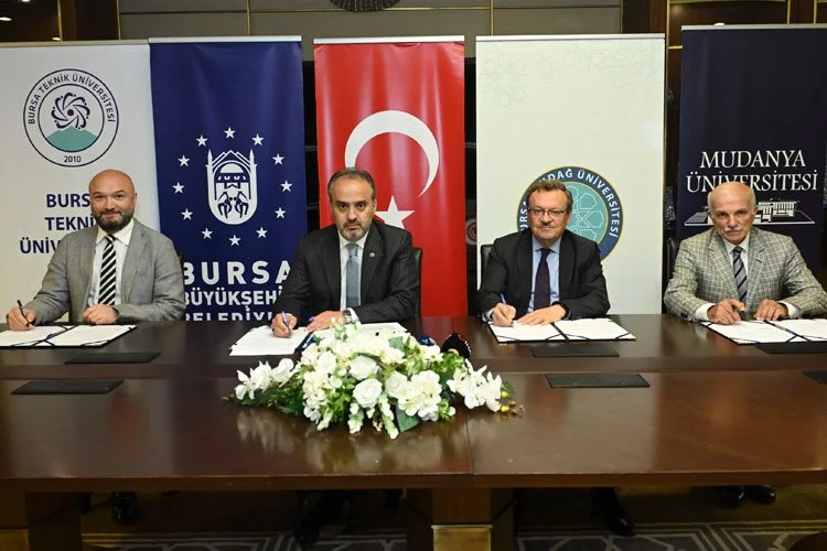 Bursa Büyükşehir'den 3 akademik iş birliği
