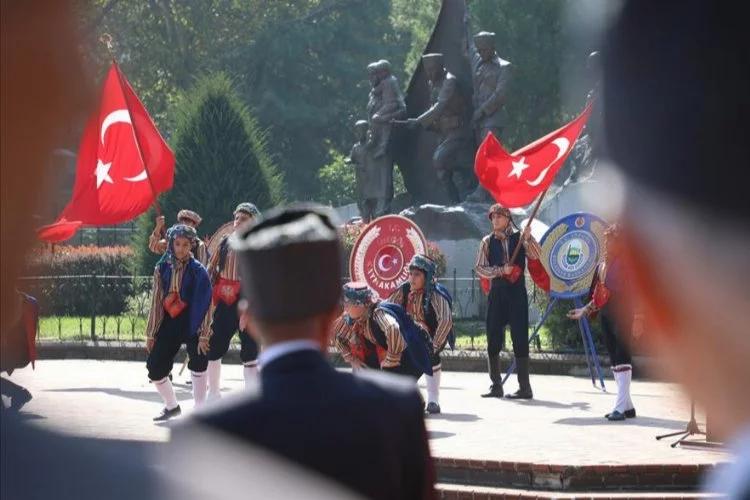 Bursa İnegöl'de Gaziler Günü törenle kutlandı