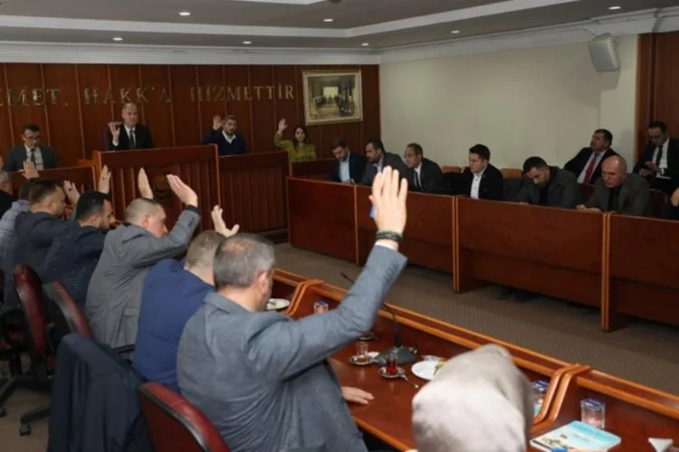 Bursa İnegöl'de yılın son meclis toplantısı yapıldı