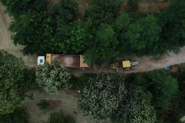Bursa İnegöl'ün 12 kırsalında 20 kilometrelik arazi yoluna düzenleme