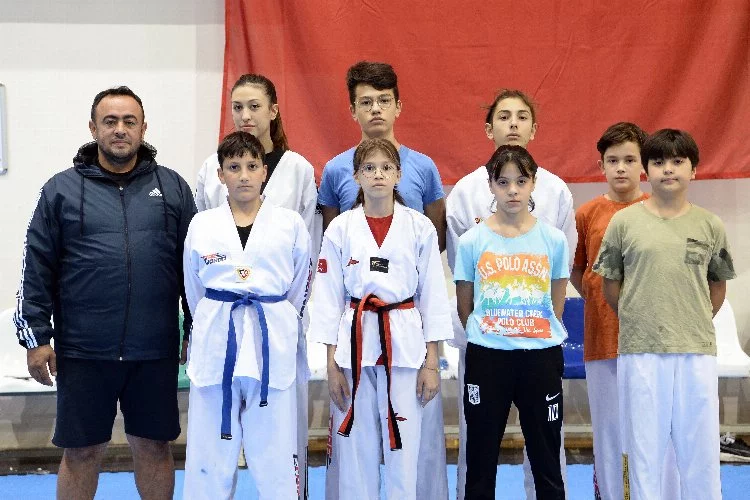 Taekwondoda yeni yıldızlar Bursa Osmangazi'de yetişiyor