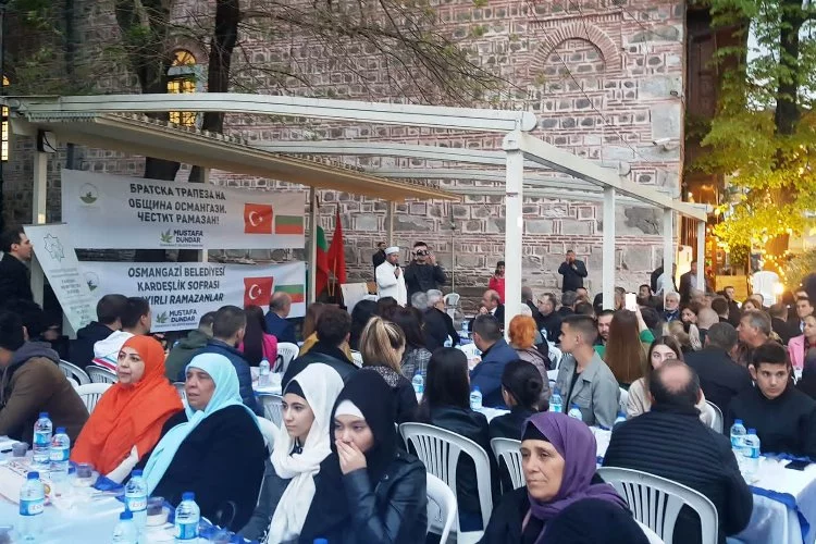 Bursa Osmangazi'den Filibe'de kardeşlik iftarı