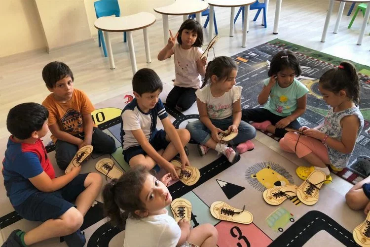 Bursa Osmangazi'nin 'Koza Çocukları' yaz okulunda