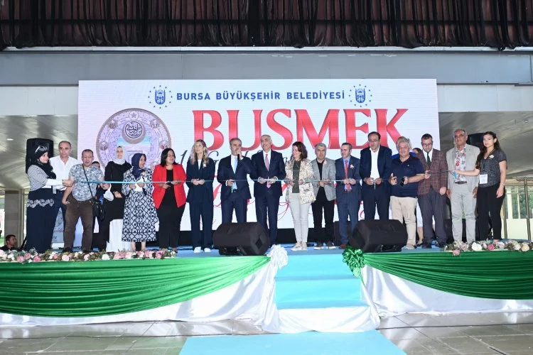 BUSMEK'in el emekleri Bursalılarla buluştu