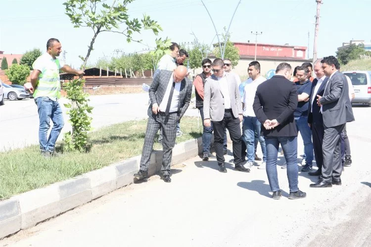 Manisa Büyükşehir, Turgutlu'da eski Manisa yolunu yenileniyor