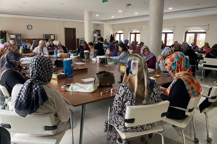 Çankırılı kadınlardan belediye kurslarına yoğun ilgi