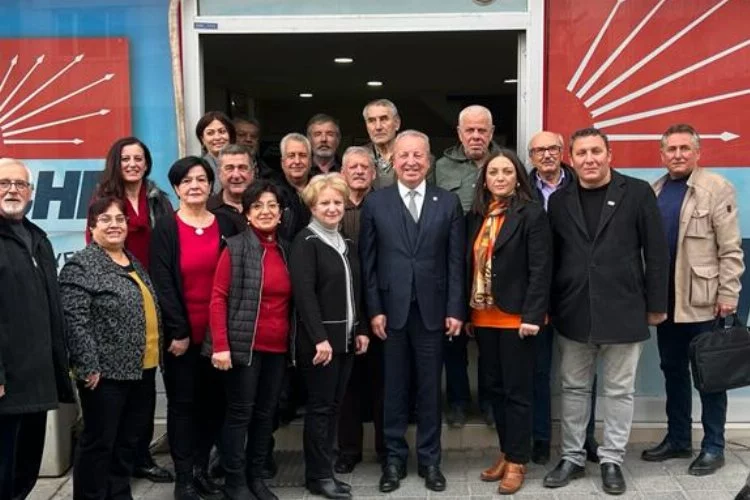 CHP'li Cevat Asa'dan  Bursa Karacabey'e ziyaret