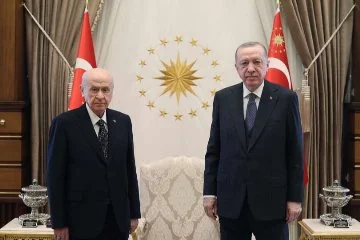 Erdoğan Bahçeli ile buluştu