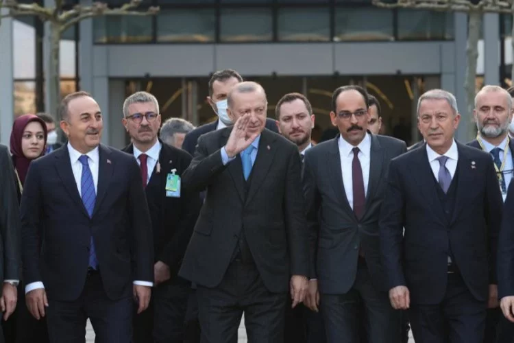 Cumhurbaşkanı Erdoğan Brüksel'den ayrıldı