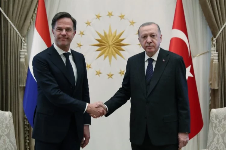 Cumhurbaşkanı Erdoğan Hollanda Başbakanı ile görüştü