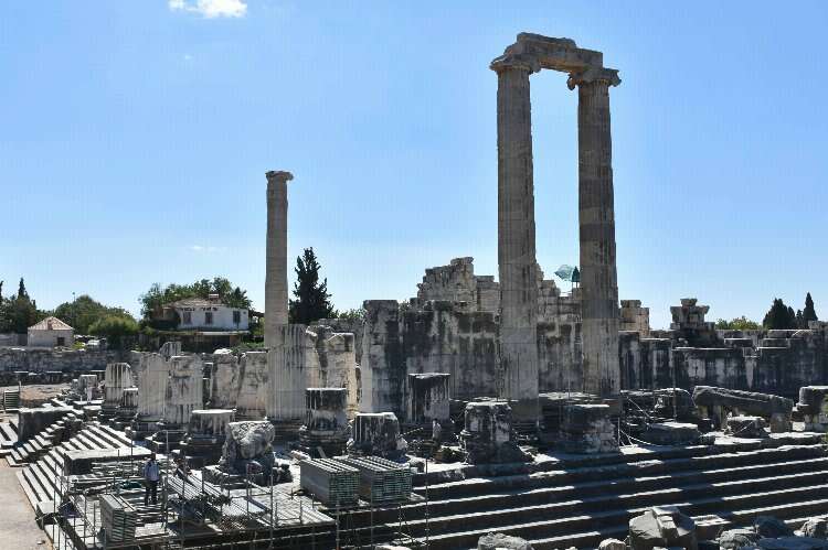Apollon Tapınağı’nda restorasyon tamamlandı