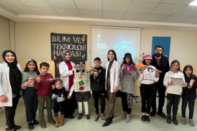 Diyarbakır'da Bilgievi öğrencilerinden özel hafta etkinliği