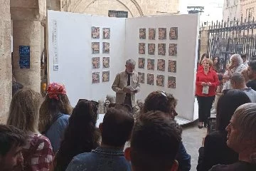 Dört Çarpı Dört sergisi Mardin'de açıldı