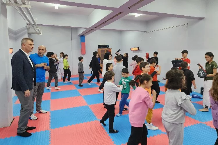 Düzağaç Kültür Merkezi’nde taekwondo dersleri başladı