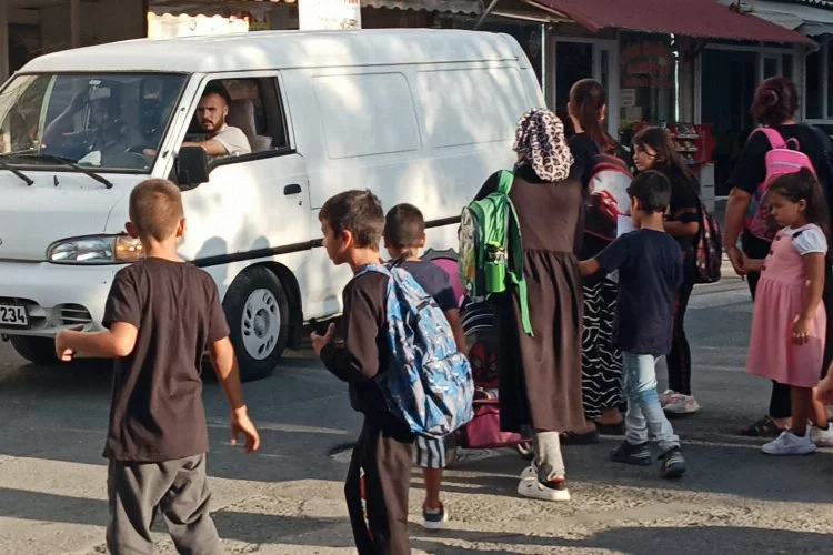 Edirne Keşan'da ortaokul velilerinden trafik isyanı