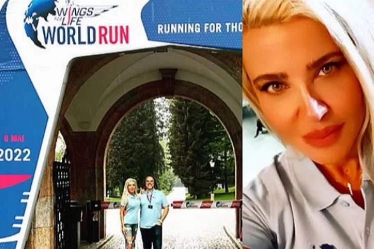 Elif Pisacane'nin eşi World Run 2022'ye sponsor