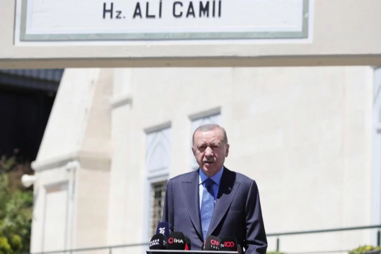 Erdoğan: Terör örgütünün NATO'ya girişine 'evet' diyemeyiz