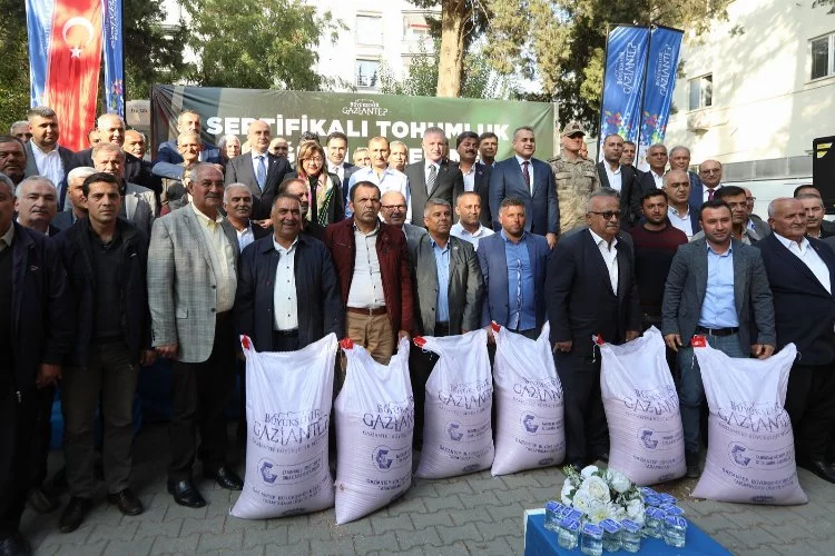 Gaziantep'te tarımsal destekler sürüyor